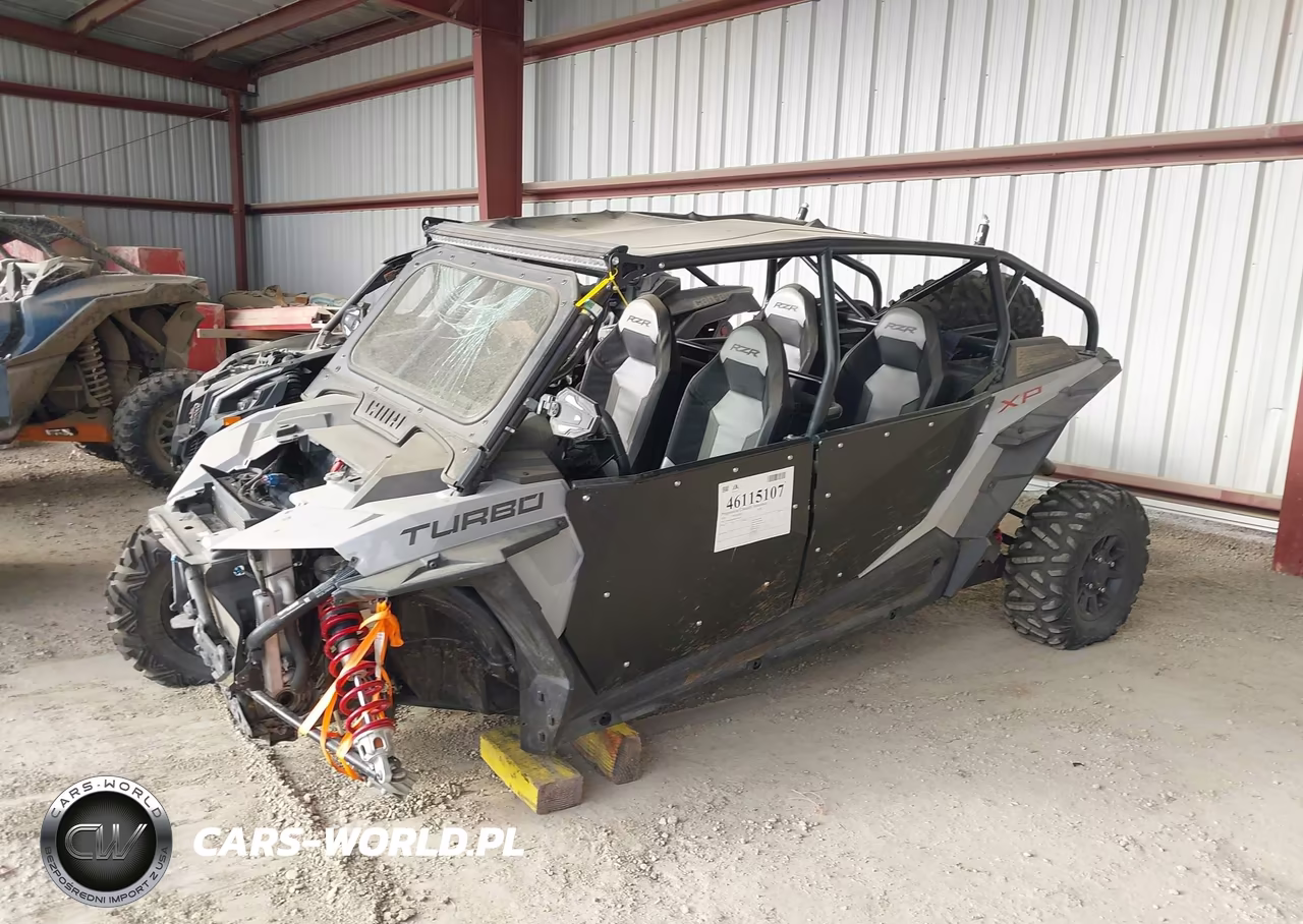 2021 Polaris Rzr Xp 4 Turbo VIN:3NSN4E928MF570412 - 2