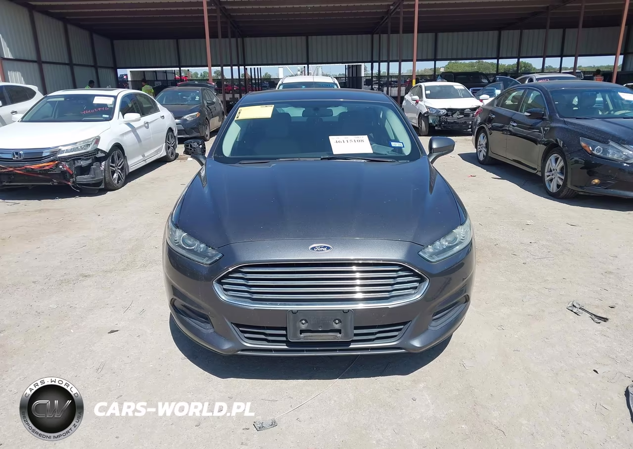 2015 Ford Fusion S VIN:3FA6P0G73FR263445 - 12