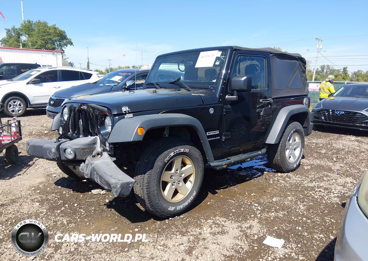 2016 Jeep Wrangler Sport VIN:1C4AJWAGXGL120087 - 2