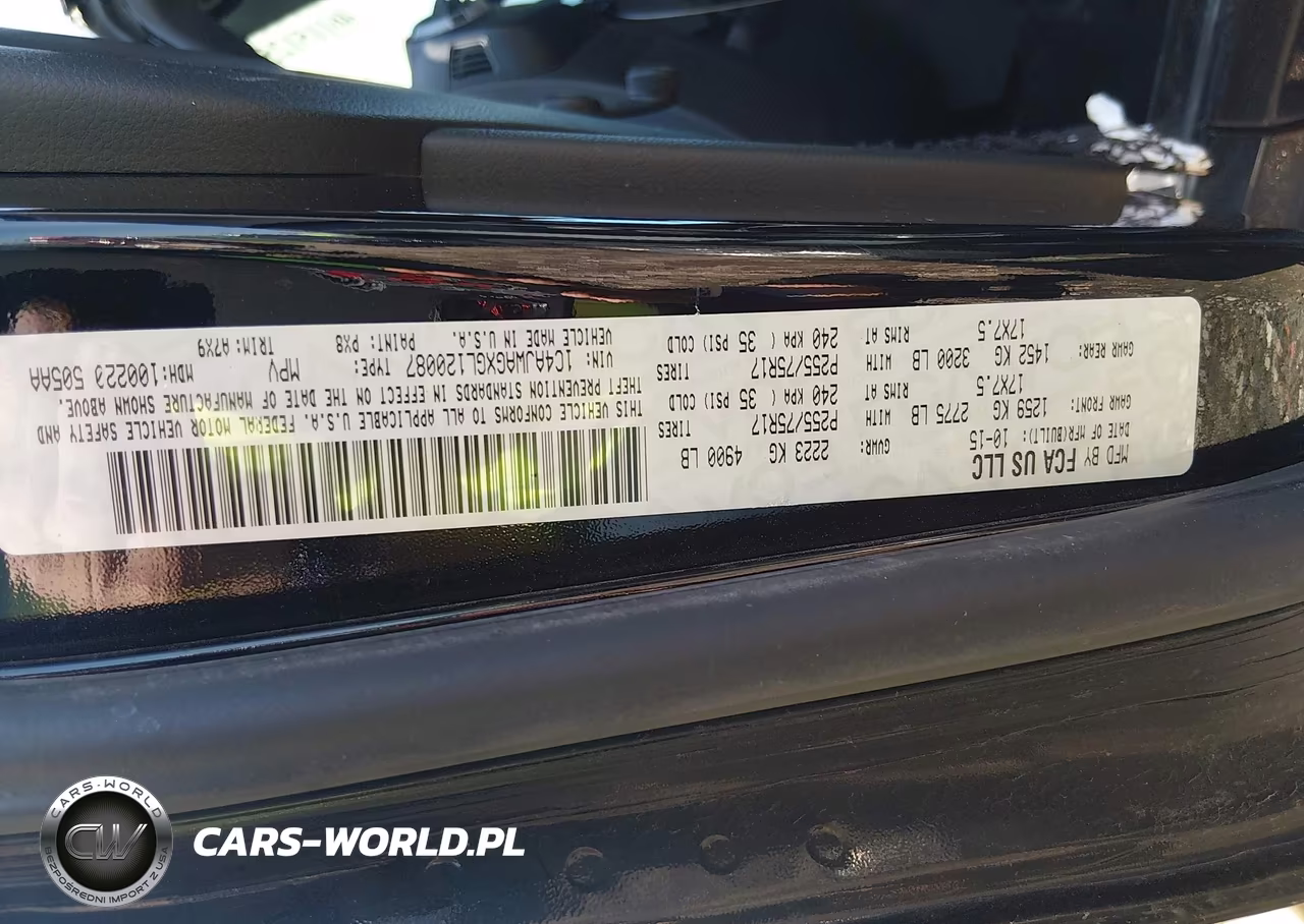 2016 Jeep Wrangler Sport VIN:1C4AJWAGXGL120087 - 9