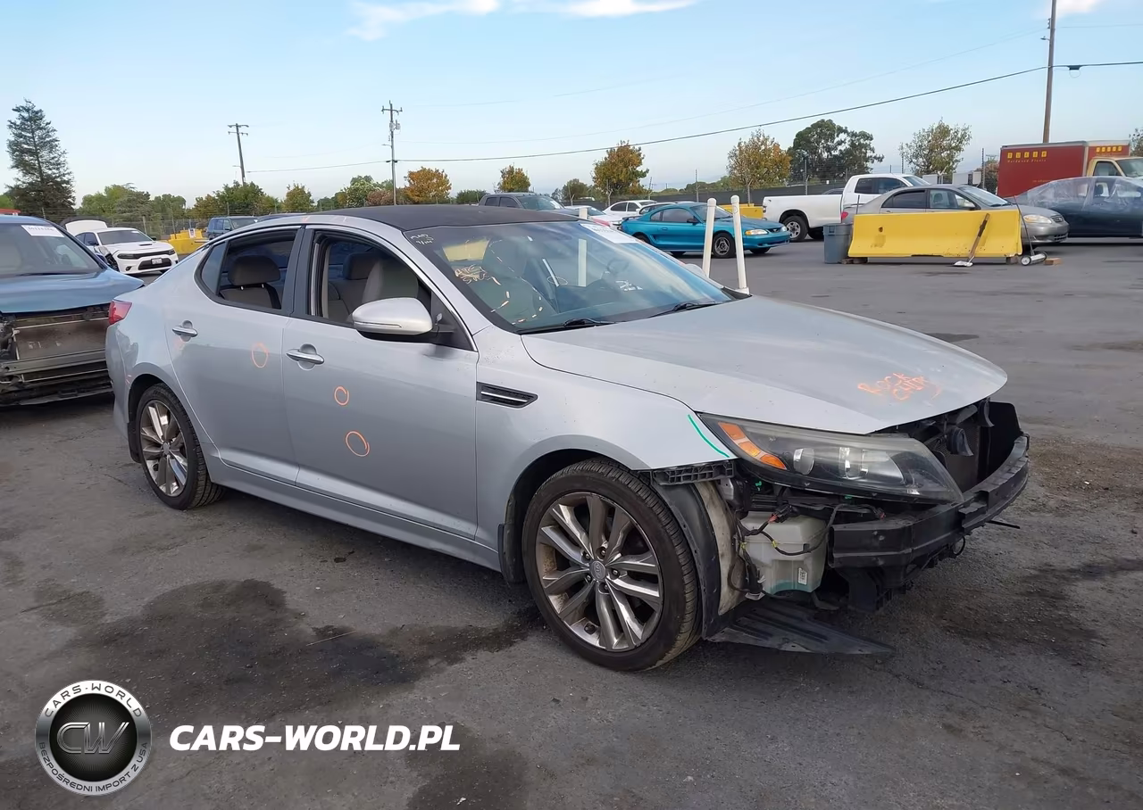 2015 Kia Optima Lx VIN:5XXGM4A72FG351974 - 1