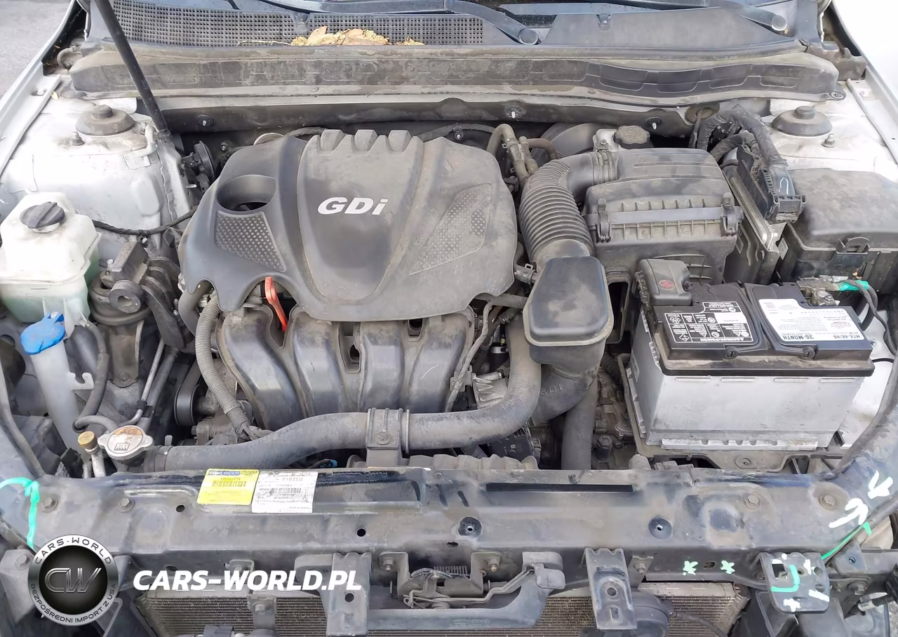 2015 Kia Optima Lx VIN:5XXGM4A72FG351974 - 10