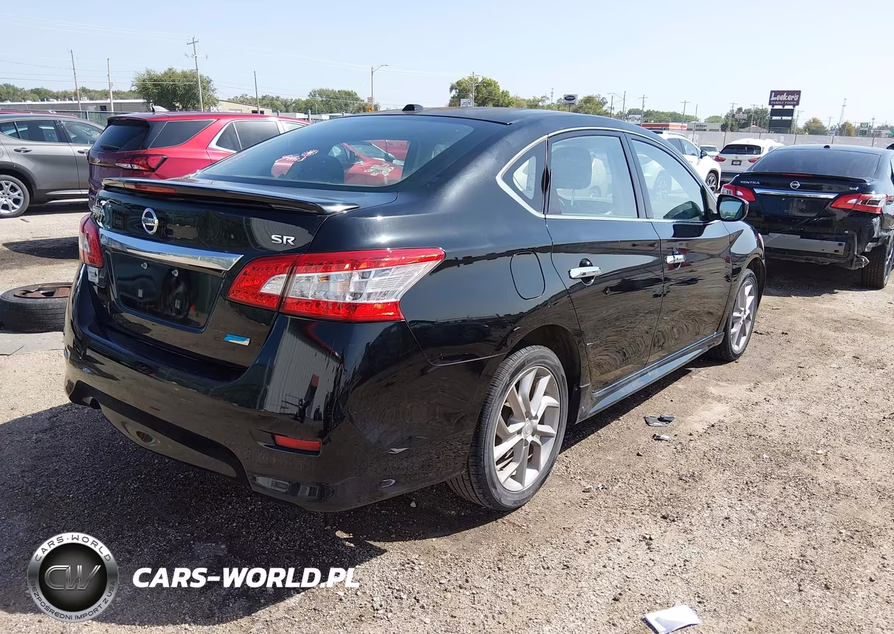 2014 Nissan Sentra Sr VIN:3N1AB7AP8EY277627 - 4