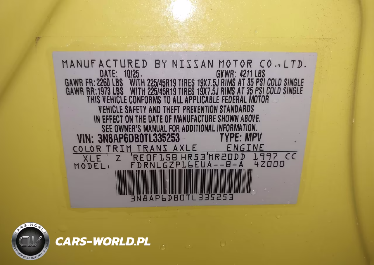 2026 Nissan Kicks Sr VIN:3N8AP6DB0TL335253 - 9