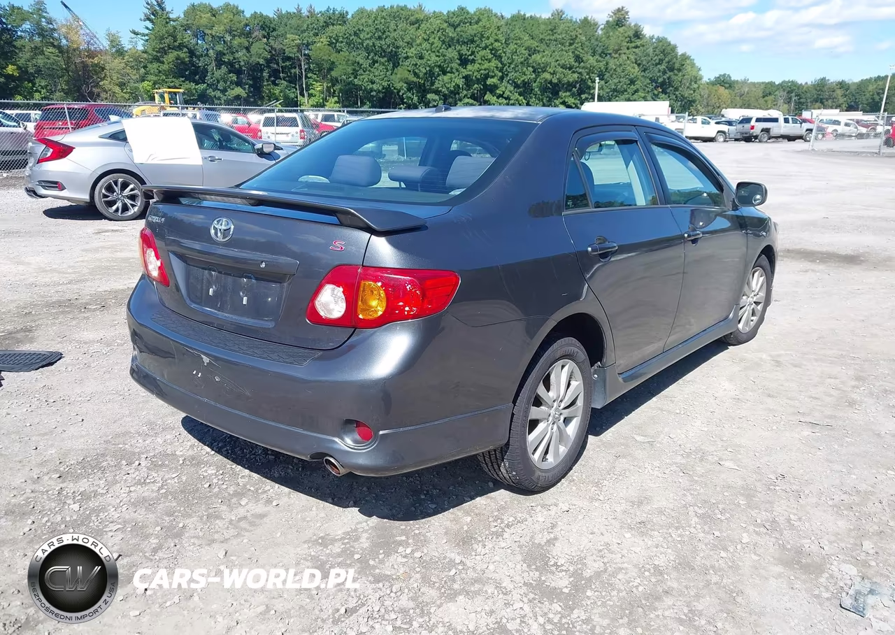 2009 Toyota Corolla S VIN:2T1BU40E69C163416 - 4
