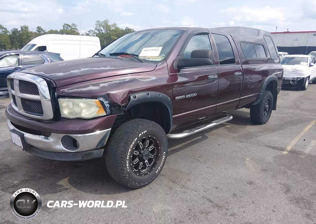 2004 Dodge Ram 2500 Slt-Laramie VIN:3D7KU28C34G134029 - 2