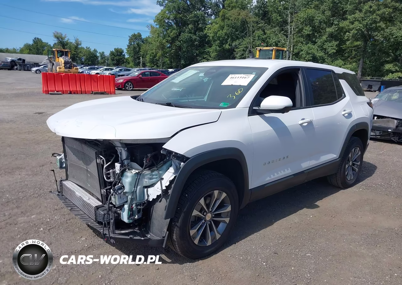 2025 Chevrolet Equinox Fwd Lt VIN:3GNAXHEG3SL100272 - 2