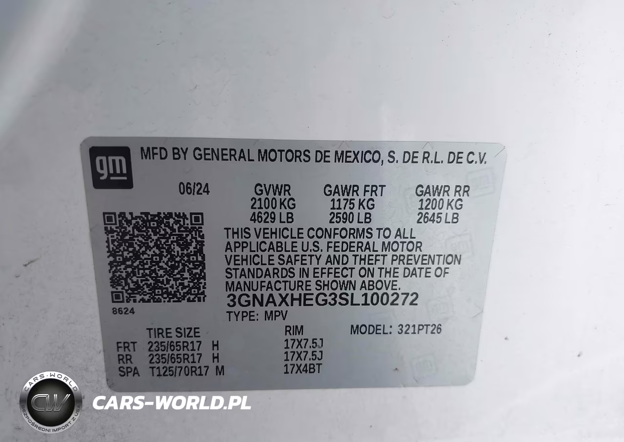 2025 Chevrolet Equinox Fwd Lt VIN:3GNAXHEG3SL100272 - 9
