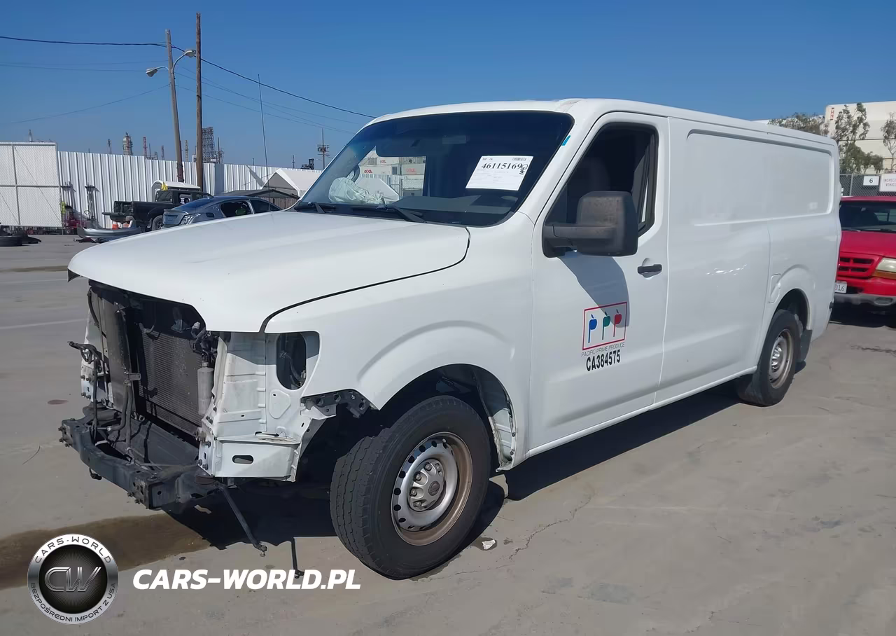 2015 Nissan Nv Cargo Nv2500 Hd S V6 VIN:1N6BF0KX3FN801306 - 2