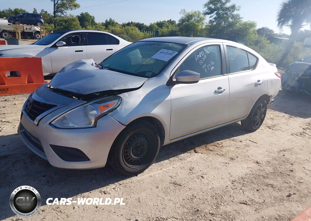 2015 Nissan Versa 1.6 S-1.6 S+-1.6 Sl-1.6 Sv VIN:3N1CN7AP0FL848994 - 2