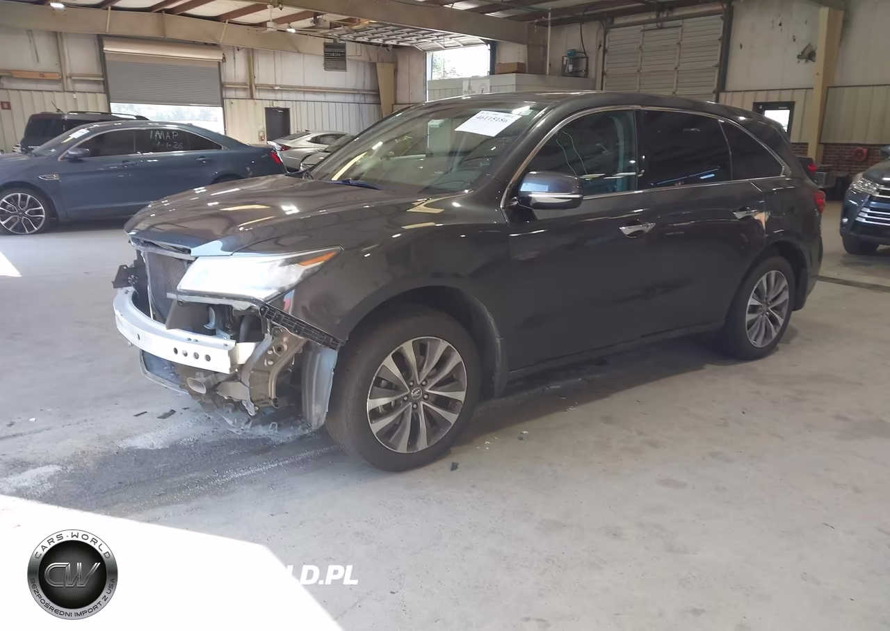 2016 Acura Mdx Technology Acurawatch Plus Packages-Technology Package VIN:5FRYD4H48GB042500 - 2