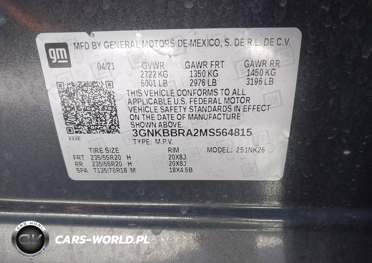 2021 Chevrolet Blazer Fwd 1Lt VIN:3GNKBBRA2MS564815 - 9