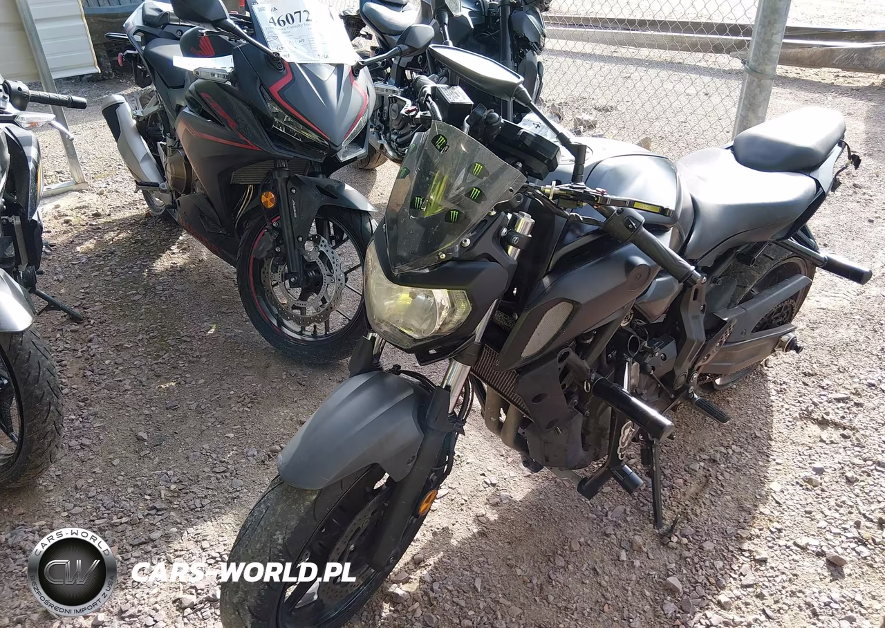 2019 Yamaha Mt07 VIN:JYARM27E2KA005007 - 2