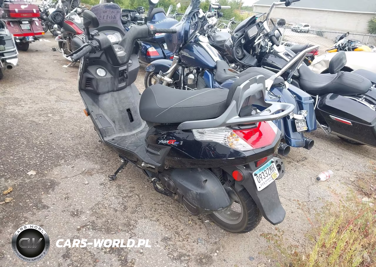 2012 Kymco Usa Inc Yager 300I VIN:RFBT9H153CB210468 - 3
