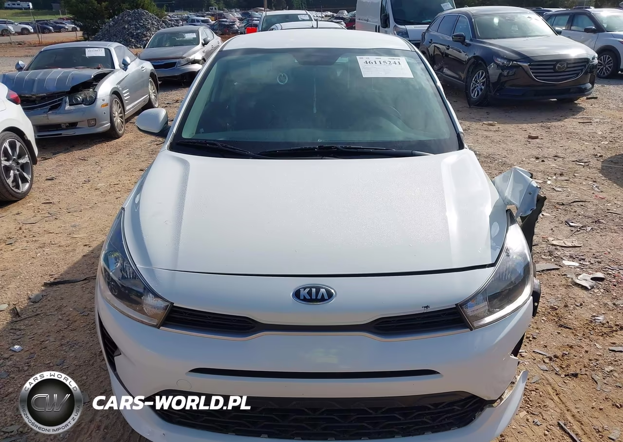 2021 Kia Rio Lx VIN:3KPA24AD6ME408880 - 12