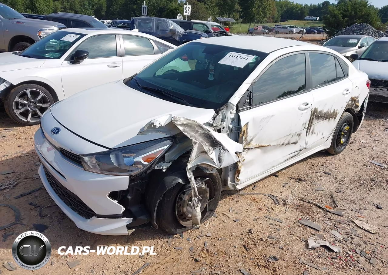 2021 Kia Rio Lx VIN:3KPA24AD6ME408880 - 2