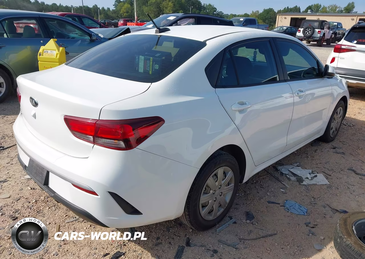 2021 Kia Rio Lx VIN:3KPA24AD6ME408880 - 4
