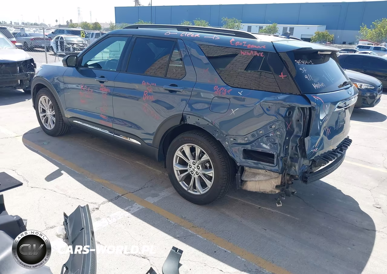 2020 Ford Explorer Xlt VIN:1FMSK7DH2LGA54368 - 3
