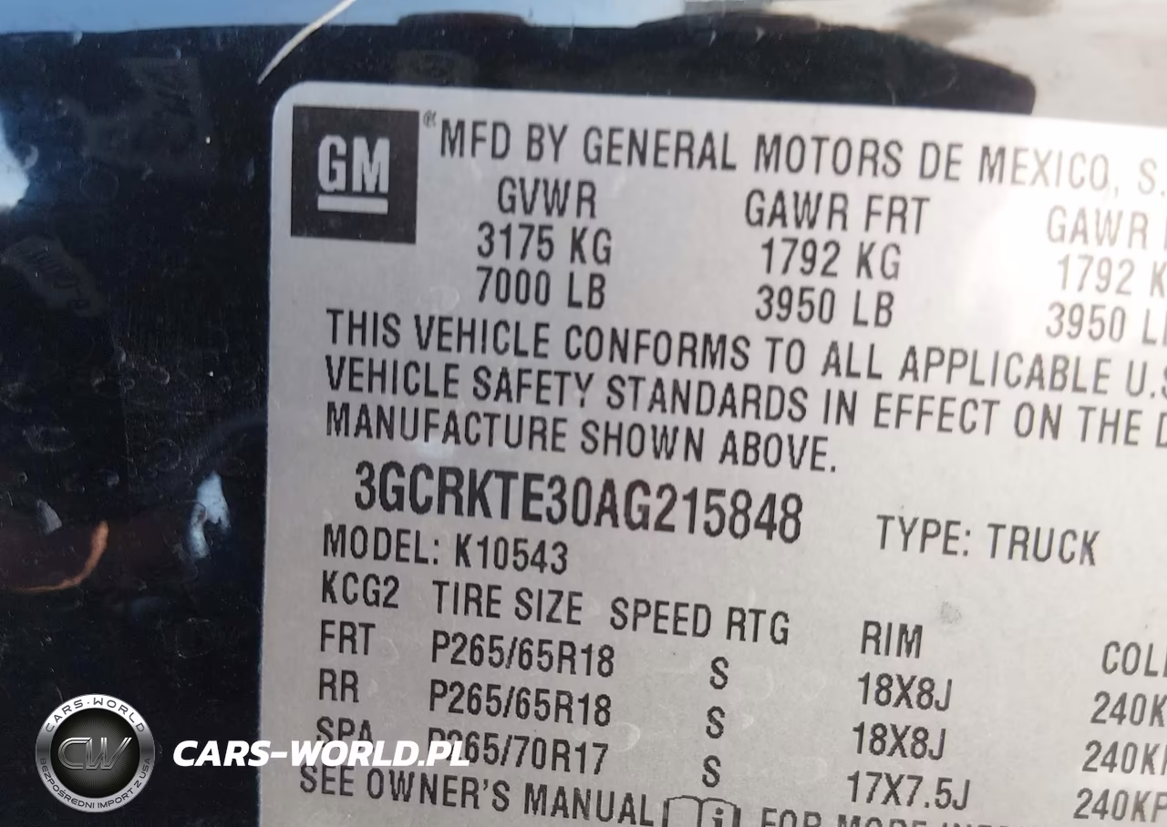 2010 Chevrolet Silverado 1500 Ltz VIN:3GCRKTE30AG215848 - 8