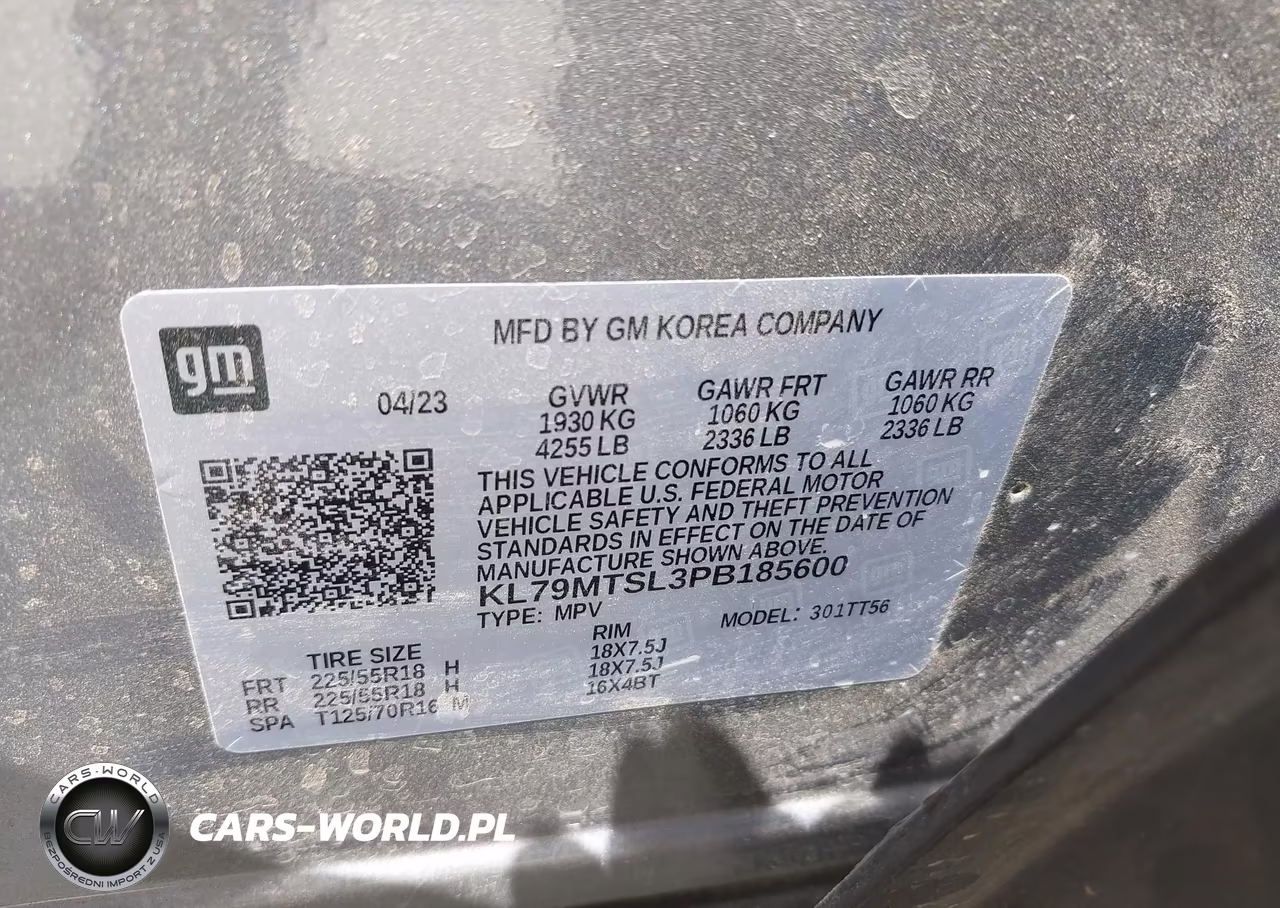 2023 Chevrolet Trailblazer Fwd Rs VIN:KL79MTSL3PB185600 - 9