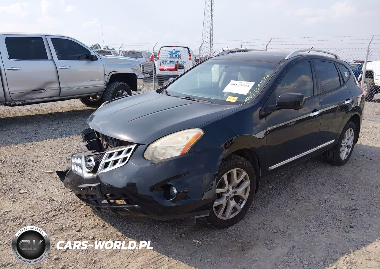 2013 Nissan Rogue Sv W-Sl Pkg VIN:JN8AS5MT2DW008656 - 2