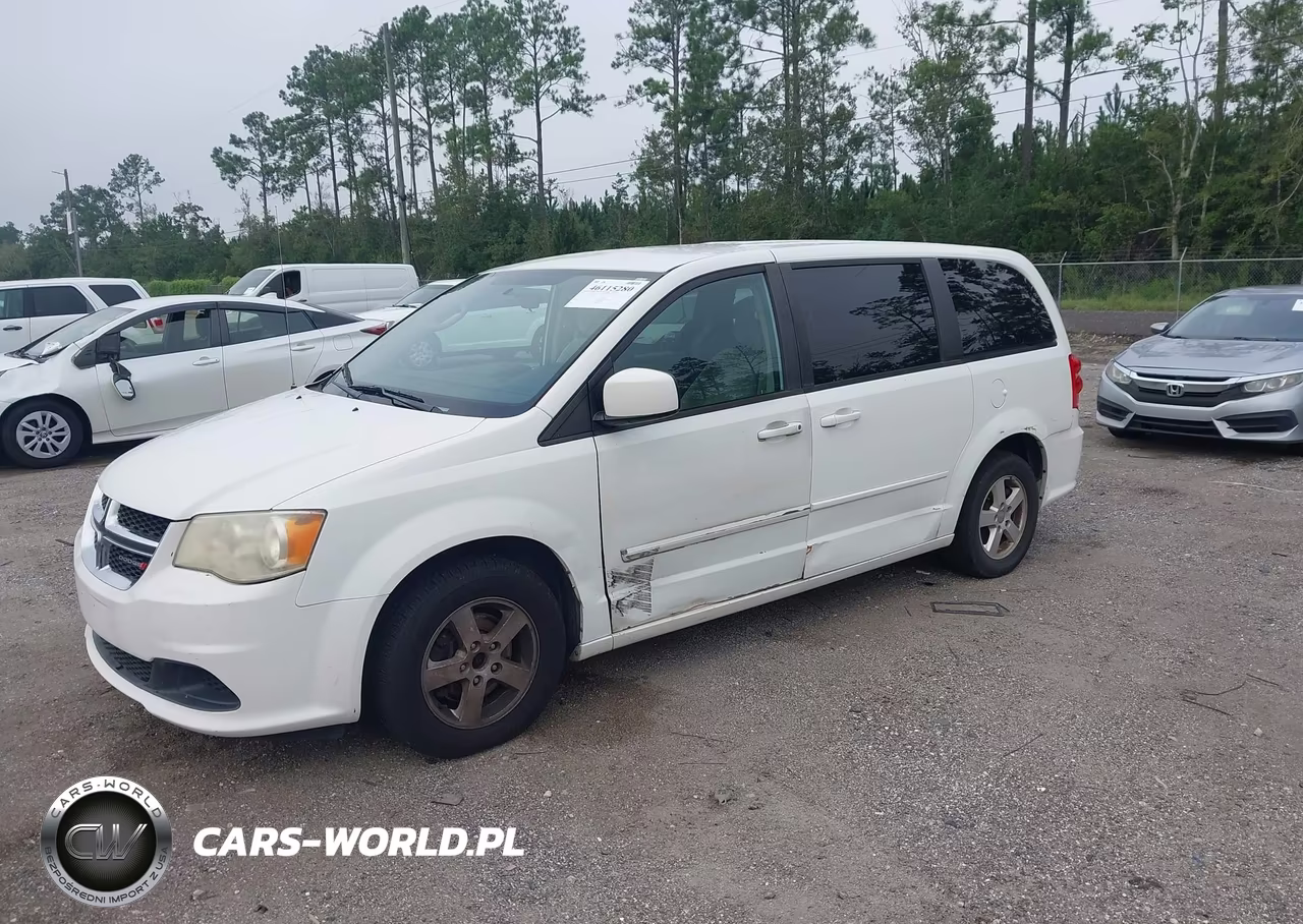 2012 Dodge Grand Caravan Sxt VIN:2C4RDGCG7CR274531 - 2
