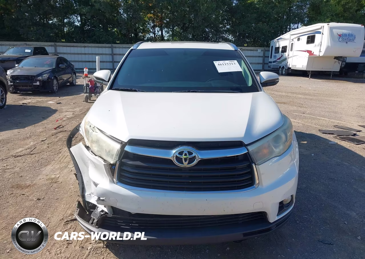 2015 Toyota Highlander Xle V6 VIN:5TDJKRFH3FS142817 - 12