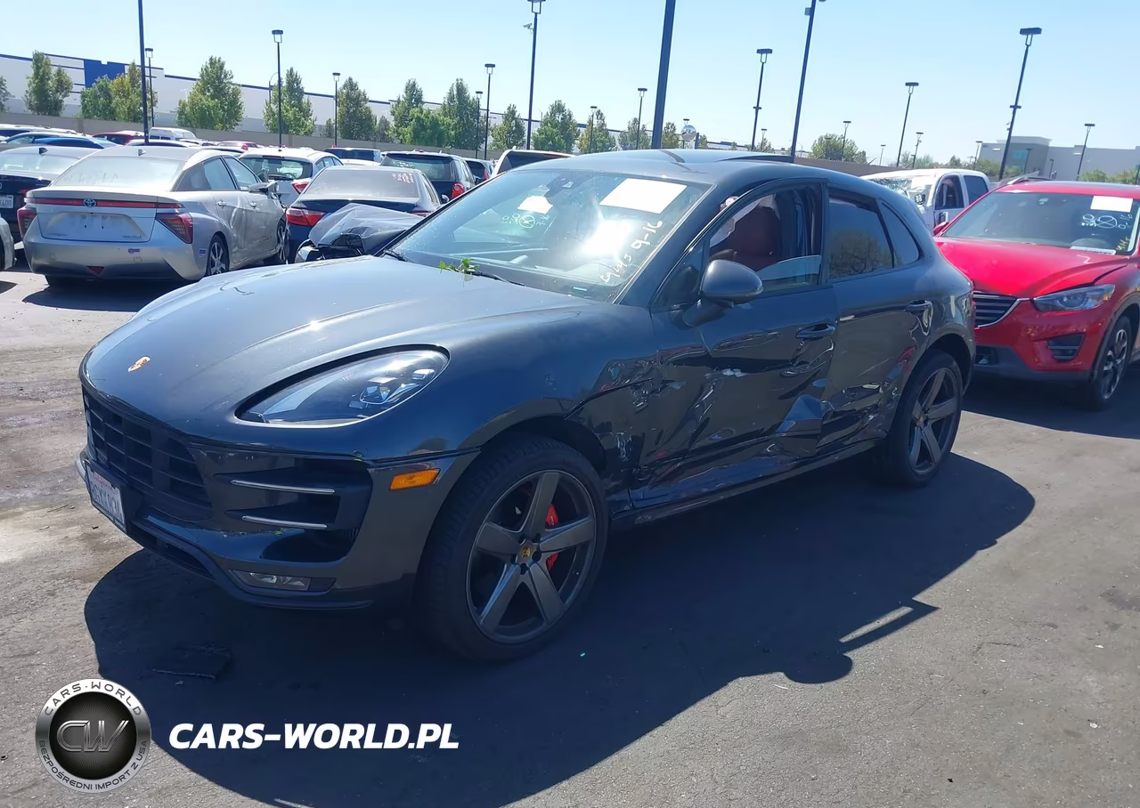 2018 Porsche Macan Turbo VIN:WP1AF2A59JLB71627 - 2