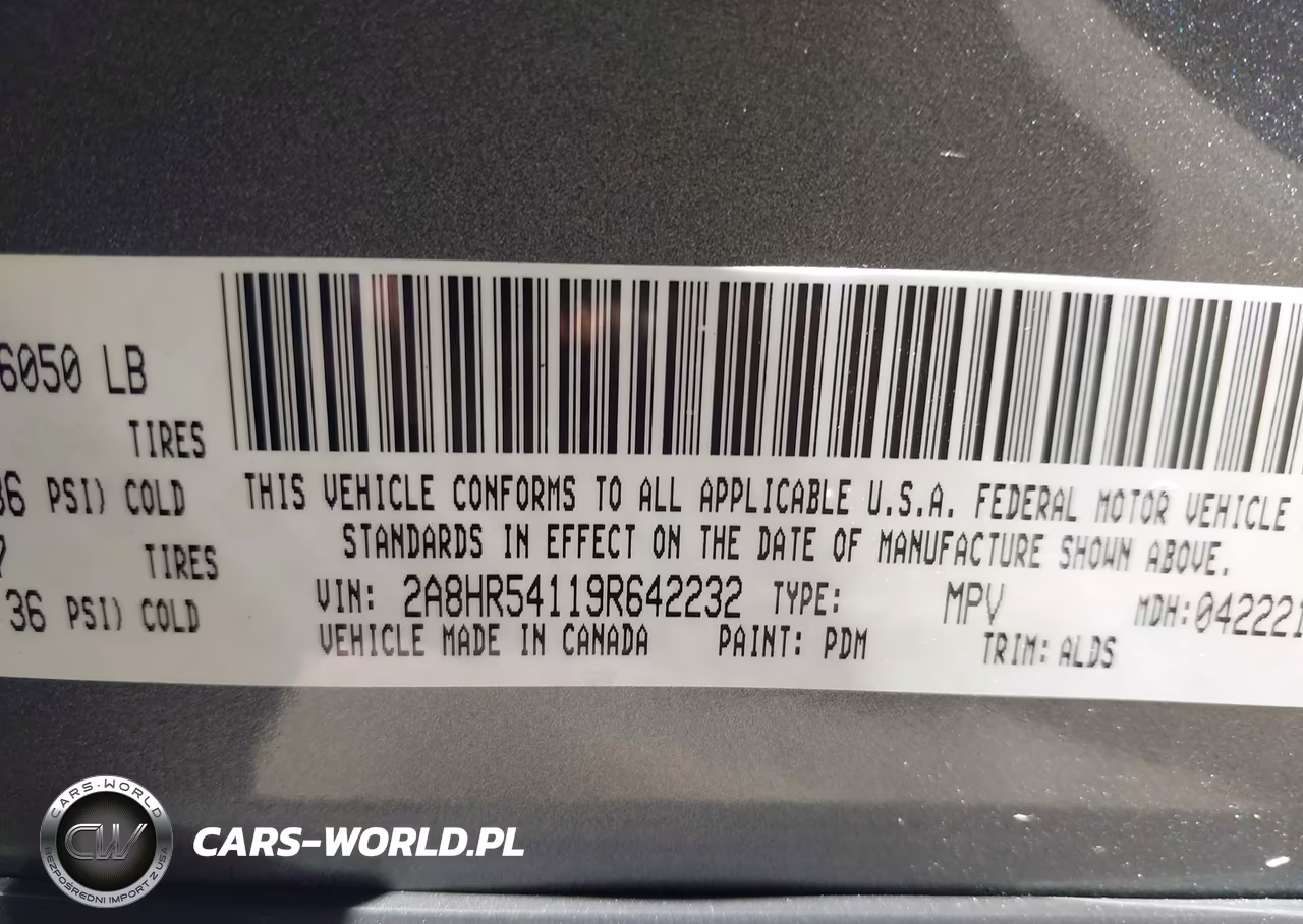 2009 Chrysler Town & Country Touring VIN:2A8HR54119R642232 - 9