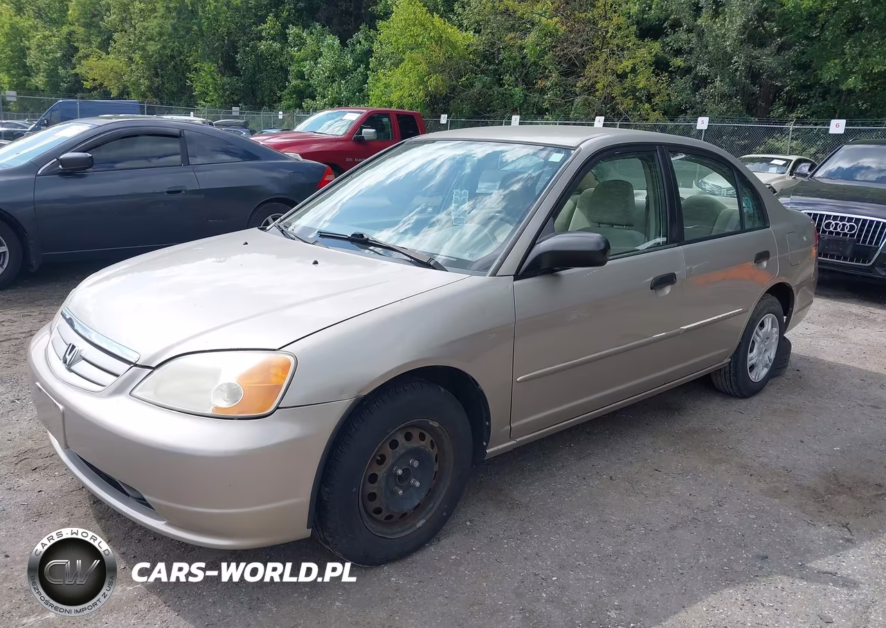 2001 Honda Civic Lx VIN:1HGES16501L016225 - 2
