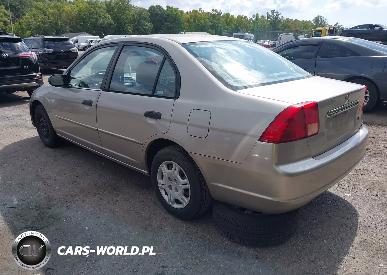 2001 Honda Civic Lx VIN:1HGES16501L016225 - 3