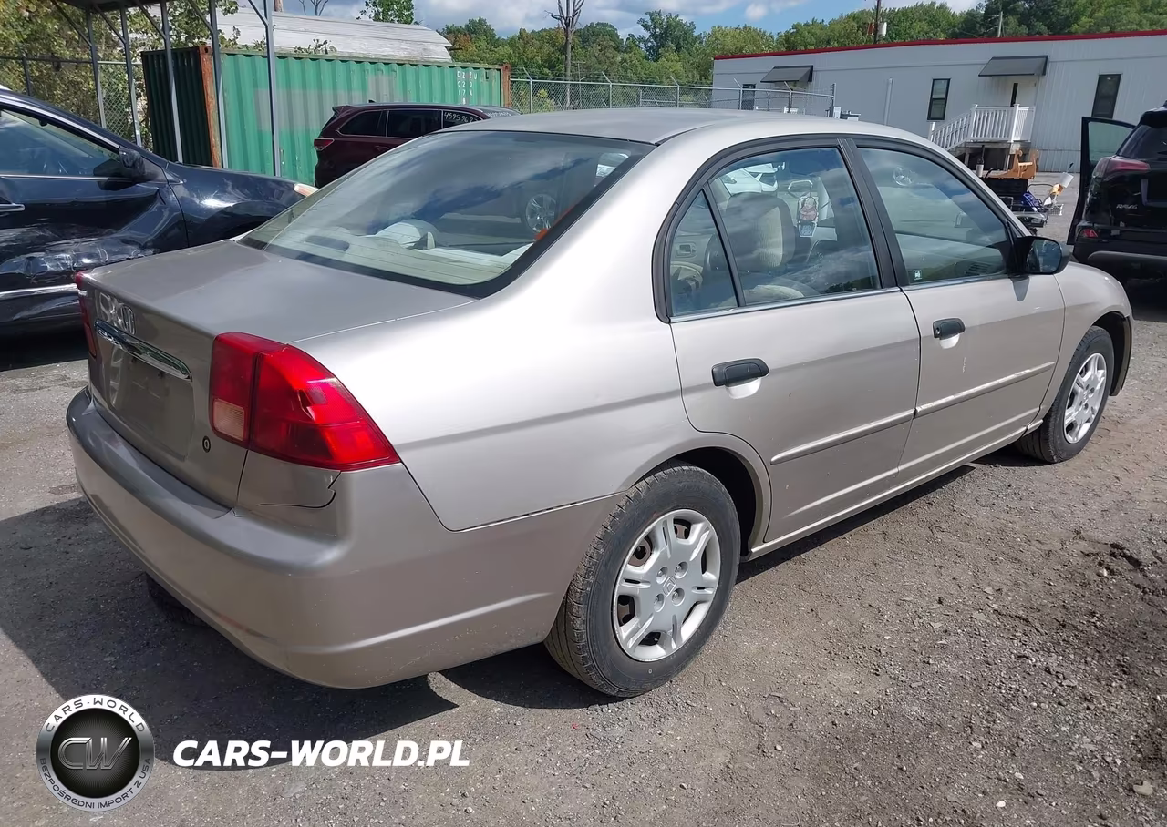 2001 Honda Civic Lx VIN:1HGES16501L016225 - 4