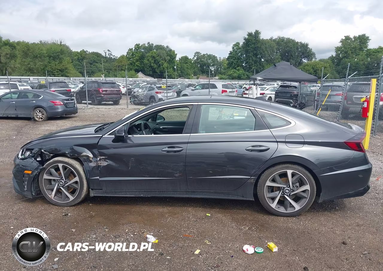 2021 Hyundai Sonata Sel Plus VIN:5NPEJ4J24MH122007 - 14