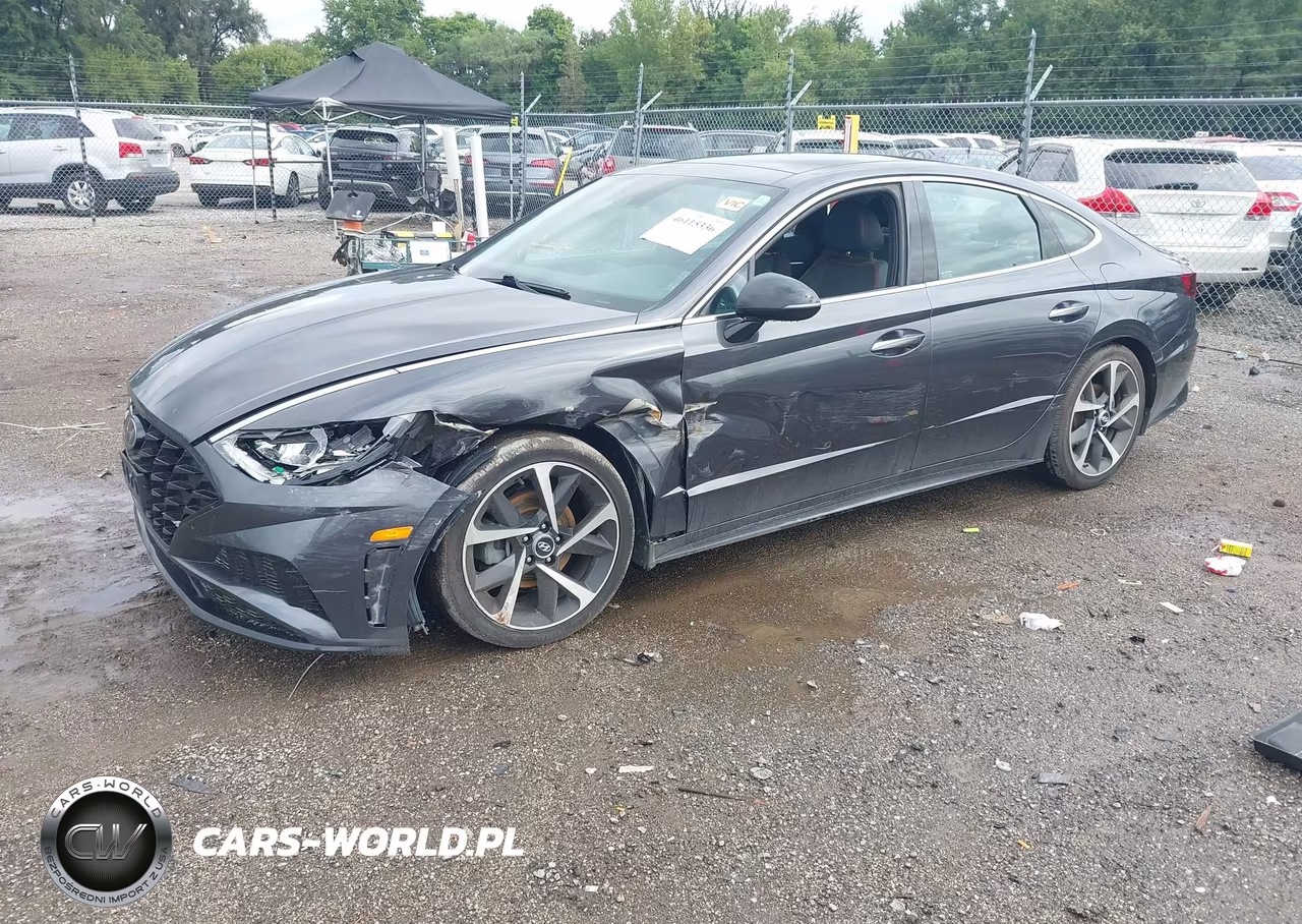 2021 Hyundai Sonata Sel Plus VIN:5NPEJ4J24MH122007 - 2