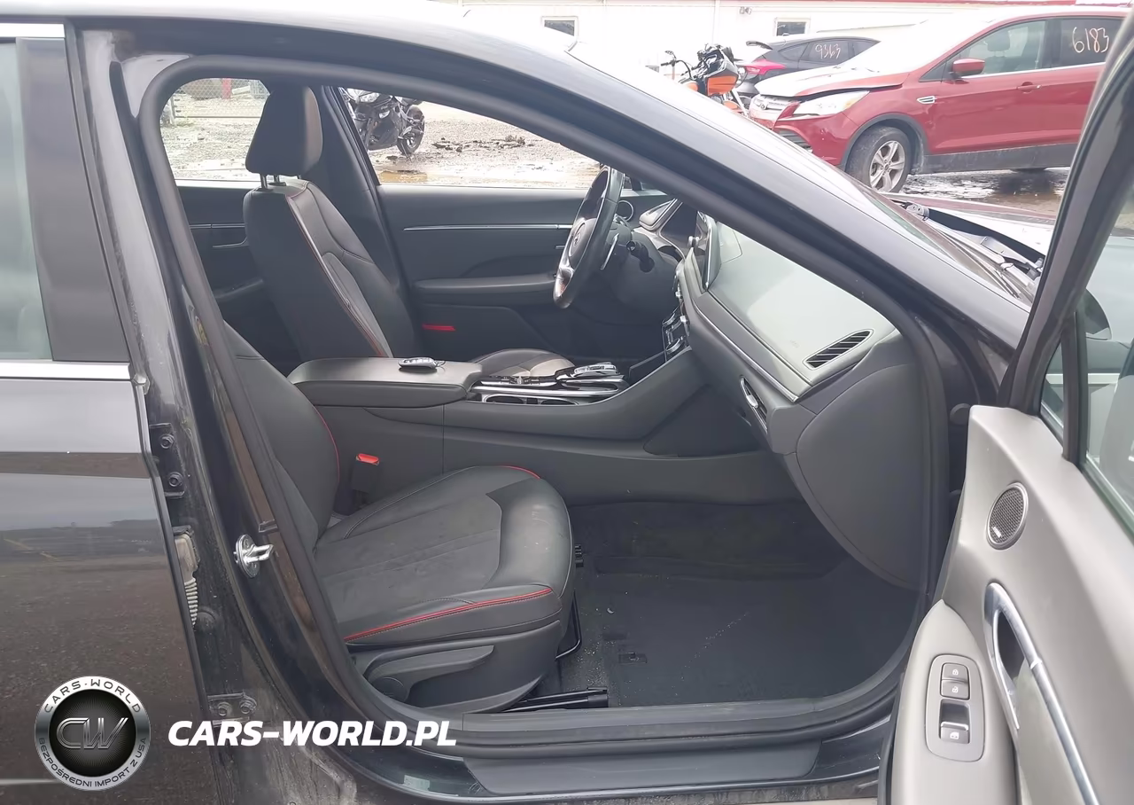 2021 Hyundai Sonata Sel Plus VIN:5NPEJ4J24MH122007 - 5
