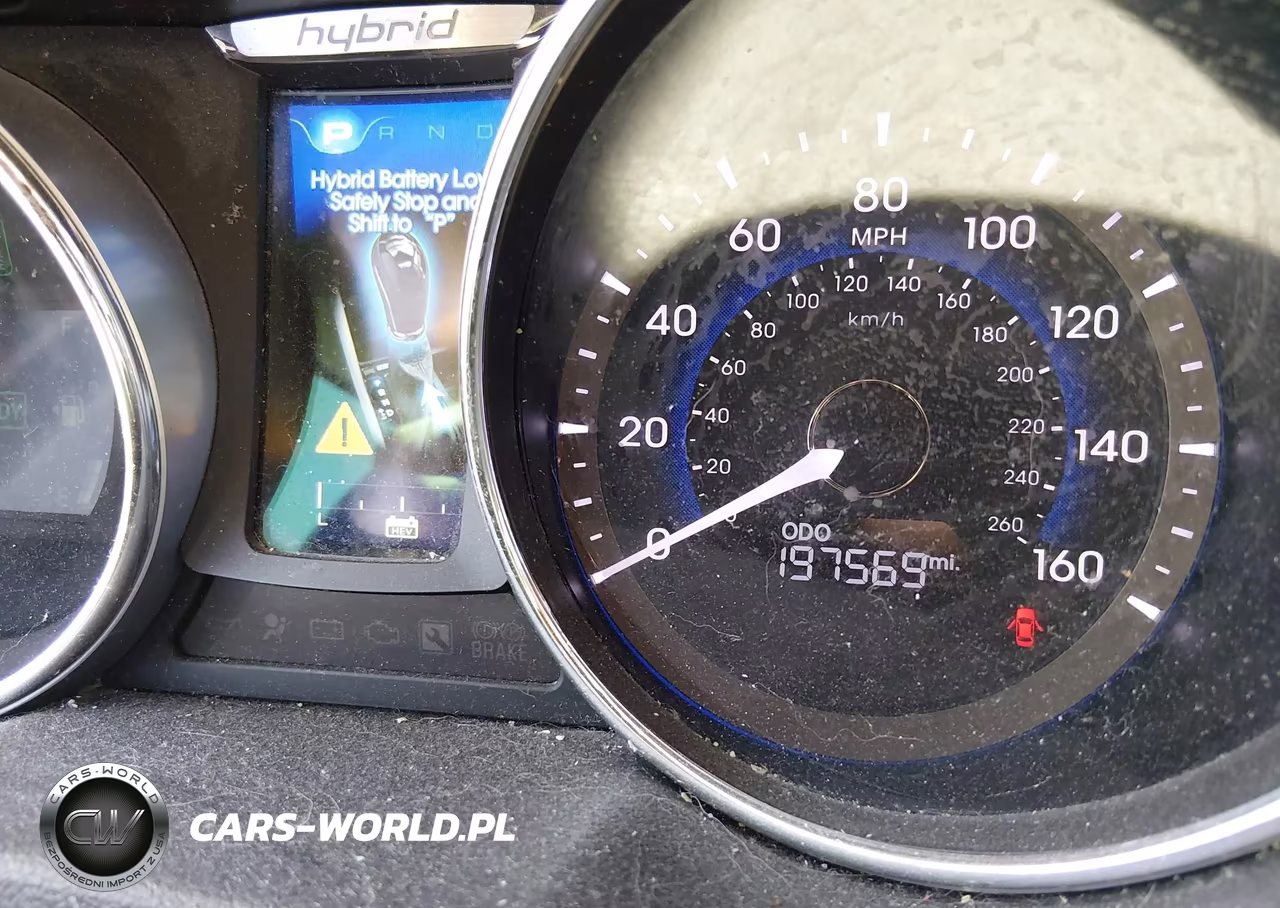 2013 Hyundai Sonata Hybrid Limited VIN:KMHEC4A49DA087513 - 7