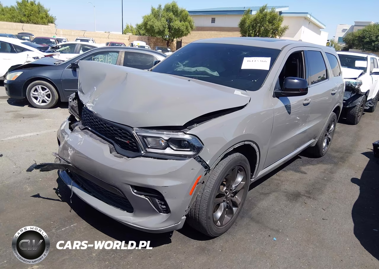 2021 Dodge Durango Gt Rwd VIN:1C4RDHDG9MC608590 - 2