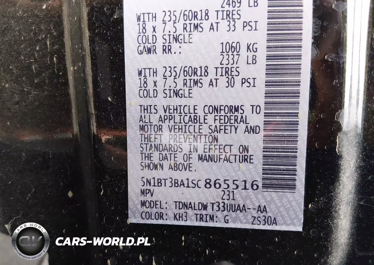 2025 Nissan Rogue Sv Fwd VIN:5N1BT3BA1SC865516 - 9
