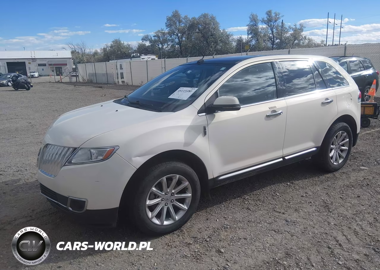 2013 Lincoln Mkx VIN:2LMDJ8JK7DBL03326 - 2