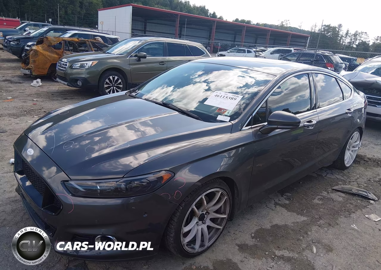 2016 Ford Fusion Titanium VIN:3FA6P0D99GR184059 - 2
