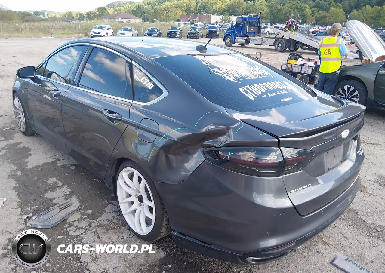 2016 Ford Fusion Titanium VIN:3FA6P0D99GR184059 - 3