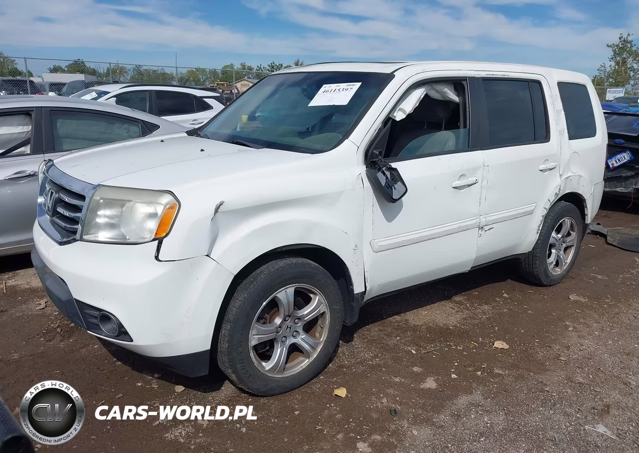 2014 Honda Pilot Ex-L VIN:5FNYF4H51EB056417 - 2