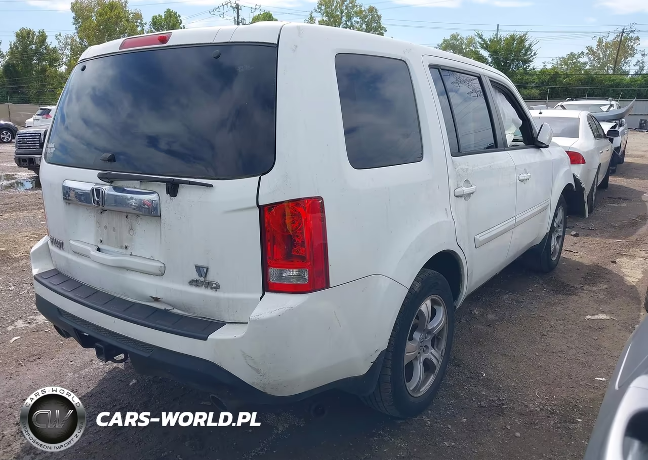 2014 Honda Pilot Ex-L VIN:5FNYF4H51EB056417 - 4