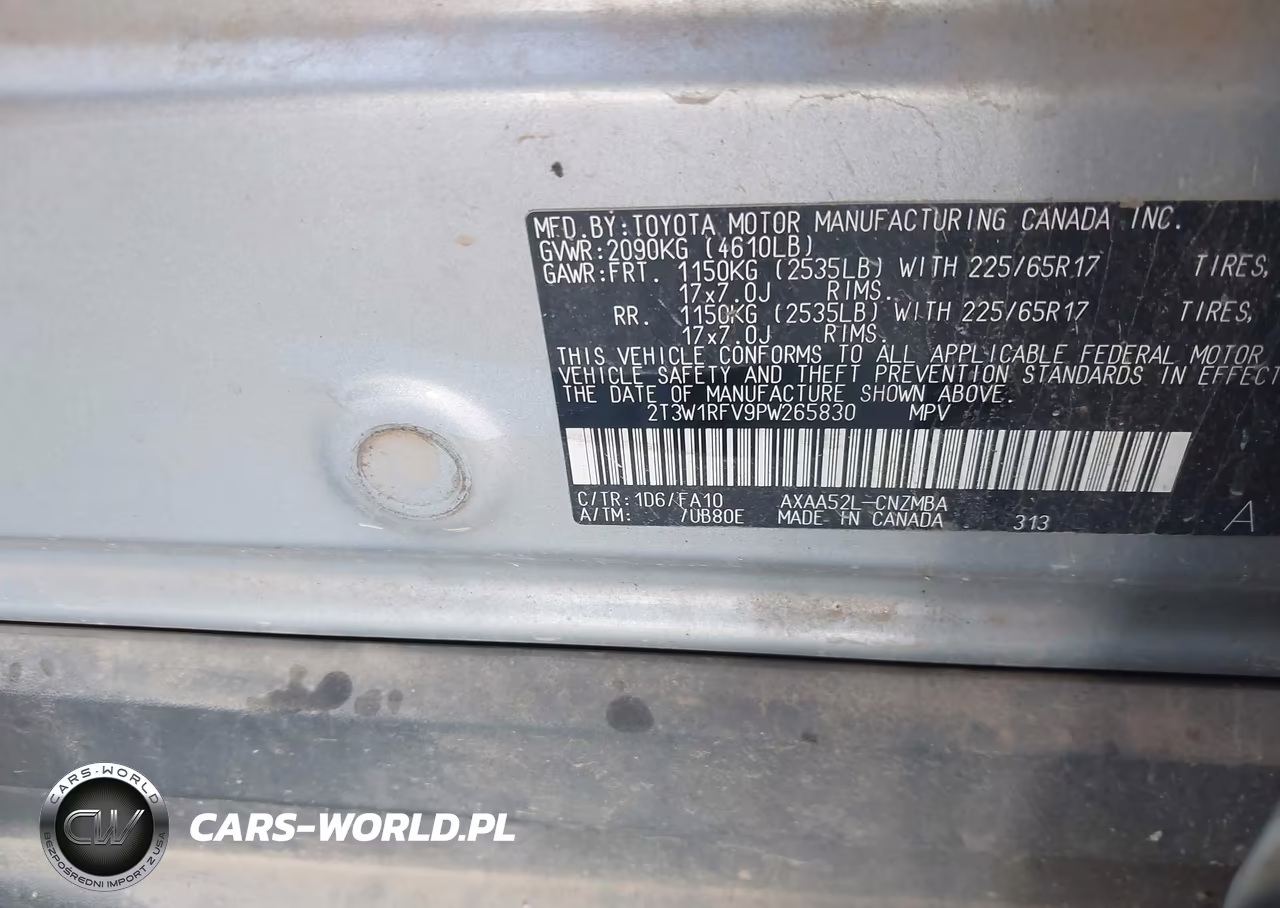2023 Toyota Rav4 Xle VIN:2T3W1RFV9PW265830 - 9