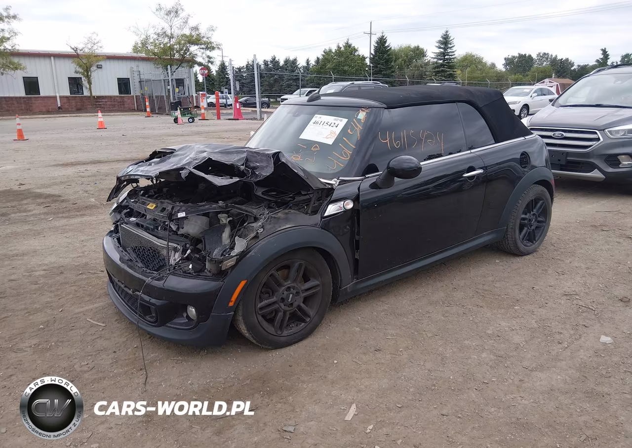 2015 Mini Convertible Cooper S VIN:WMWZP3C57F2A91258 - 2