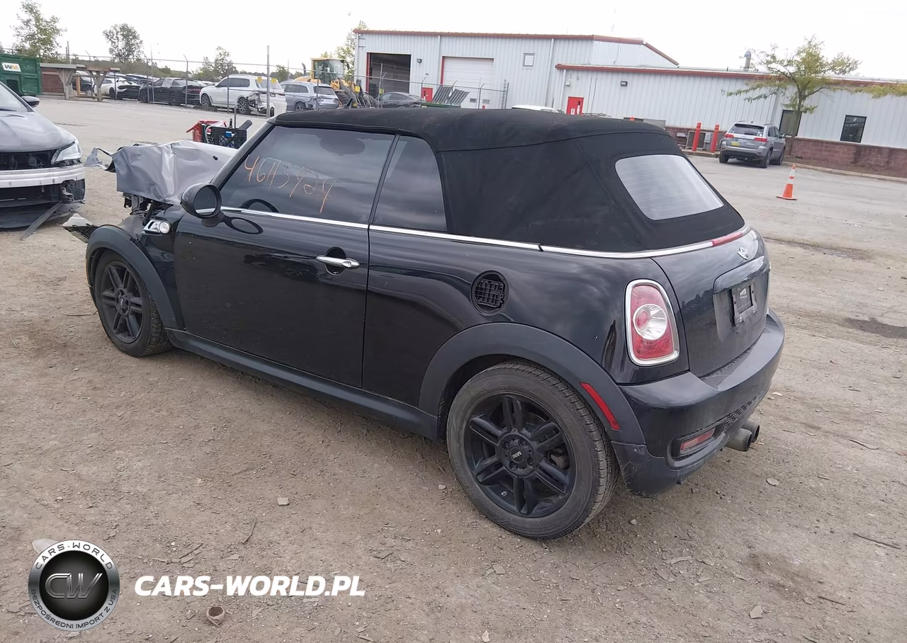 2015 Mini Convertible Cooper S VIN:WMWZP3C57F2A91258 - 3