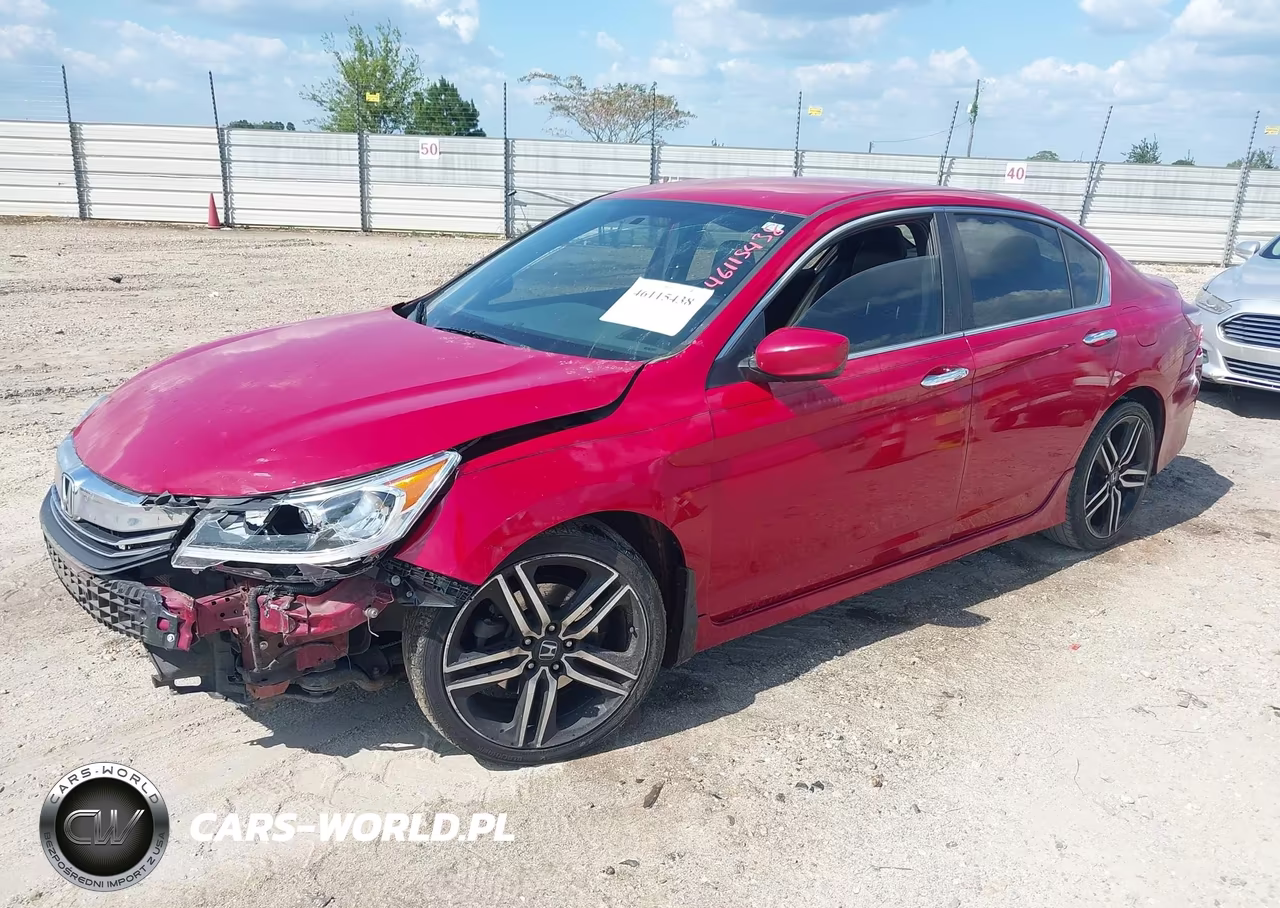 2017 Honda Accord Sport VIN:1HGCR2F5XHA043608 - 2