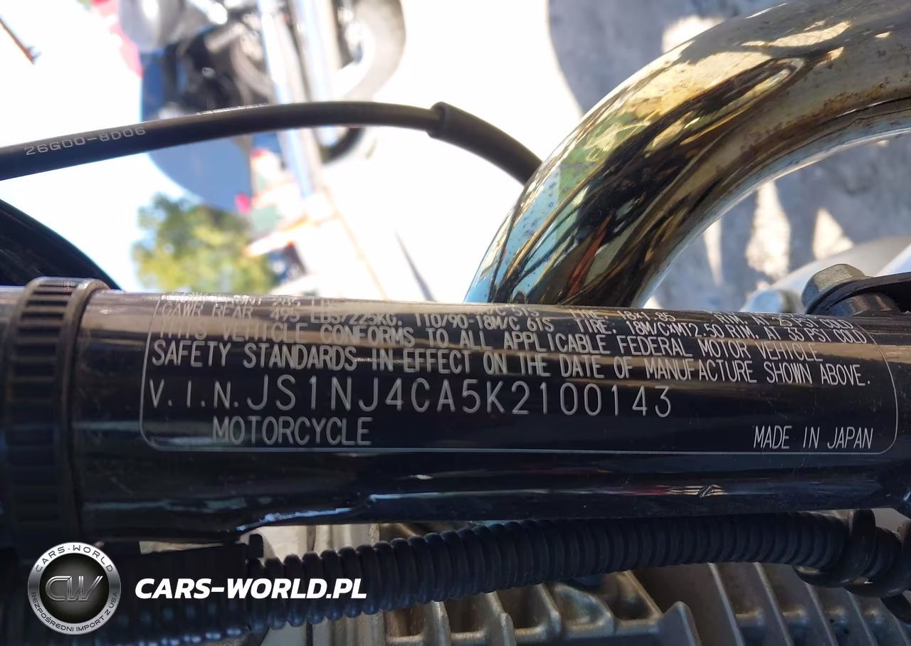 2019 Suzuki Tu250 X VIN:JS1NJ4CA5K2100143 - 10