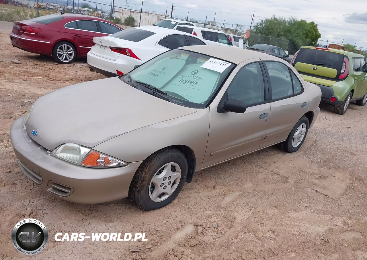 2002 Chevrolet Cavalier VIN:1G1JC524927276172 - 2