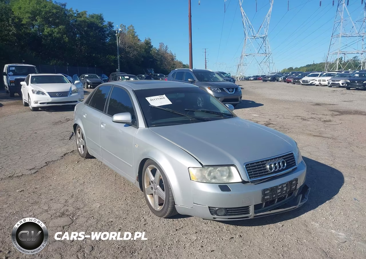 2004 Audi A4 1.8T VIN:WAULC68E54A140095 - 1